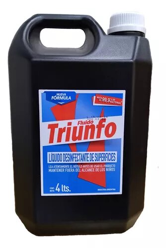 TRIUNFO FLUIDO DESINF x4L