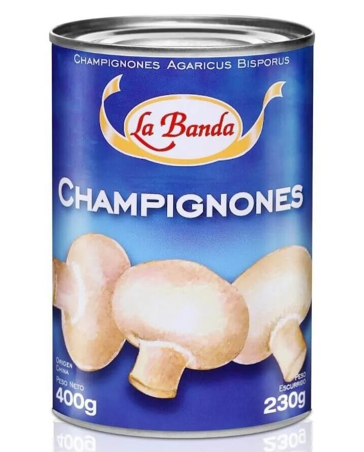 LA BANDA CHAMPIÑONES x400g TROZOS