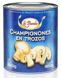LA BANDA CHAMPIÑONES x2840g TROZOS