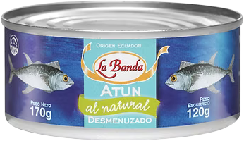 LA BANDA ATUN DESM x170g NATURAL