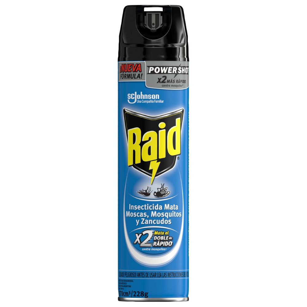 RAID AEROSOL MMM x380cc AZUL