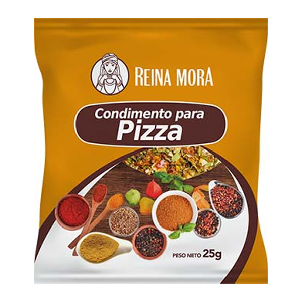 REINA MORA CONDIMENTO P/PIZZA x25g