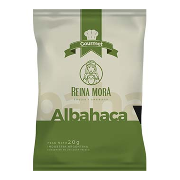 REINA MORA ALBAHACA x20g
