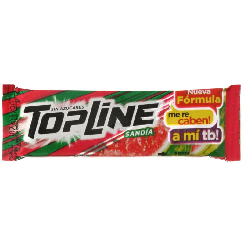 TOPLINE 7 CHICLE x6.7g SANDIA MENTA