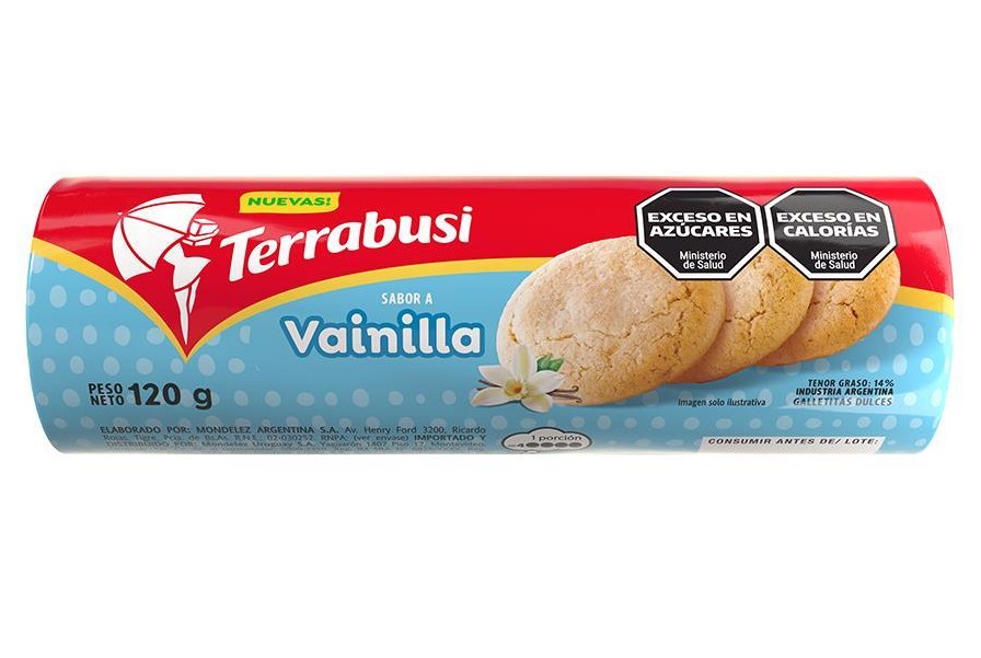 TERRABUSI GALLETA MIEL x120g