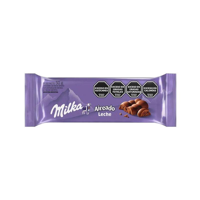 MILKA LEGER CHOCOLATE x50g LECHE
