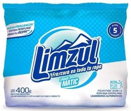 LIMZUL JAB POLVO x400g MATIC
