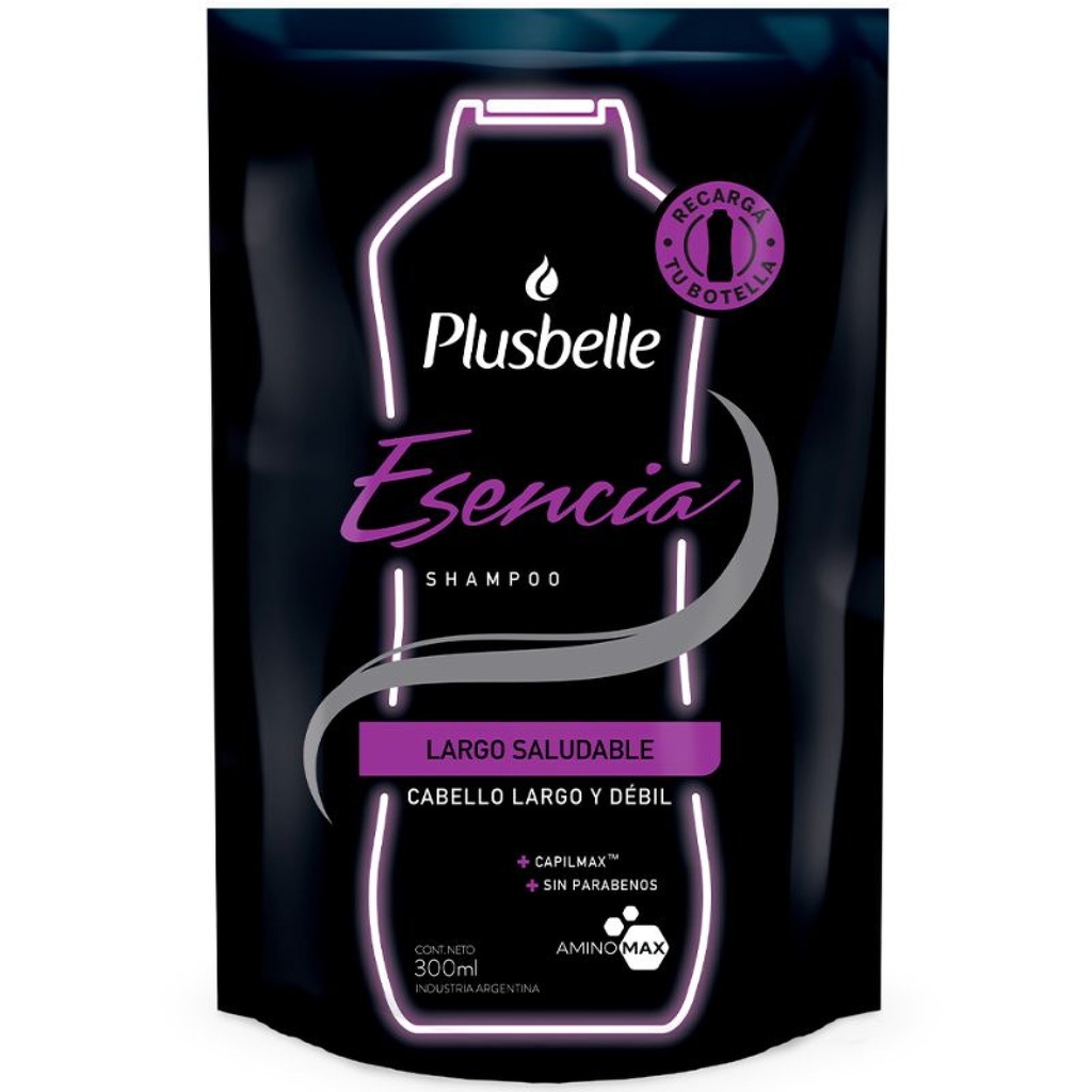 PLUSBELLE SHA x300ml DP LARGO SALUD