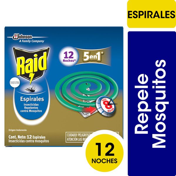 RAID ESPIRAL x4u VERDES