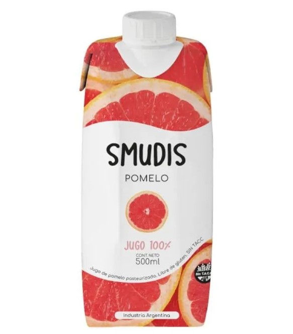 SMUDIS JUGO x500ml POMELO