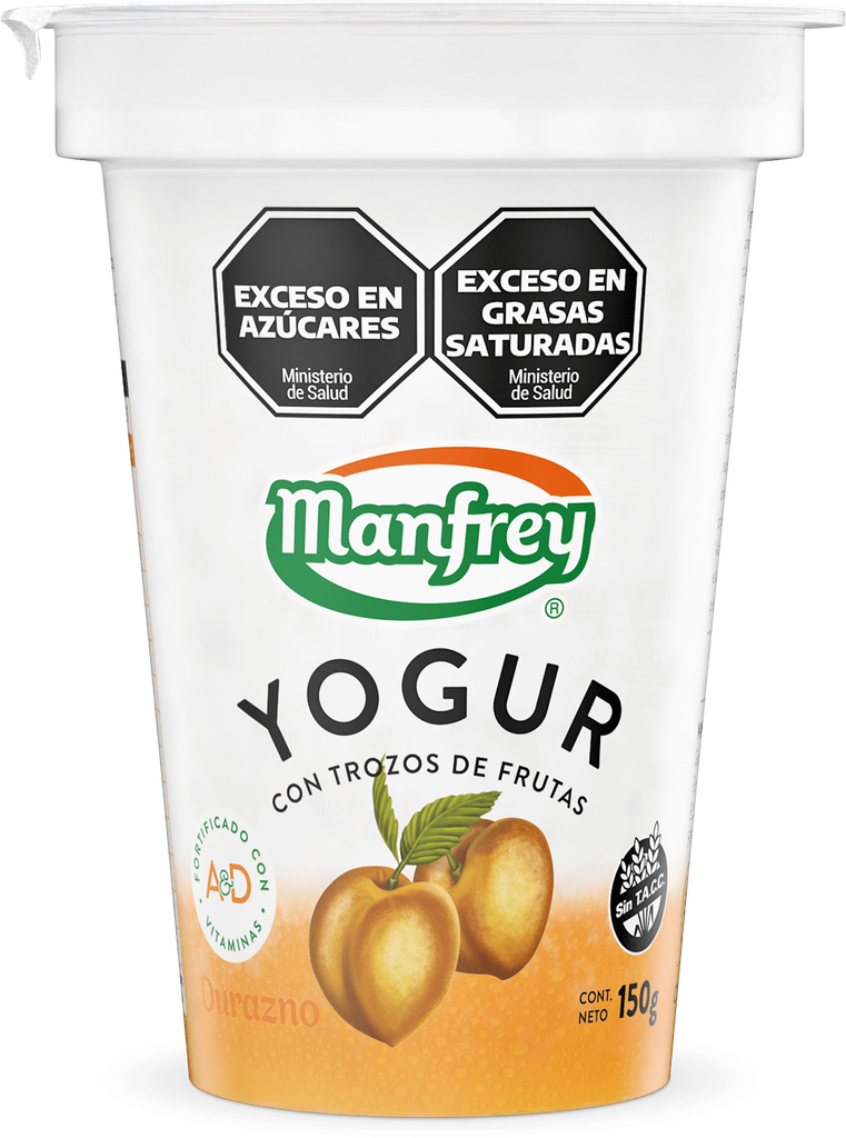 MANFREY YOGUR C/FRUTAS x150g DUR
