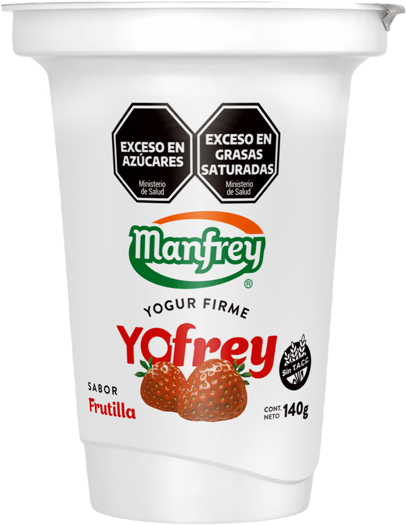 MANFREY YOGUR FIRME x140g FRUT