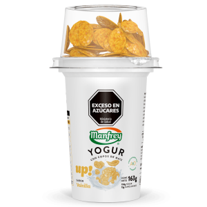 MANFREY YOGUR VAINILLA x163g C/CEREAL
