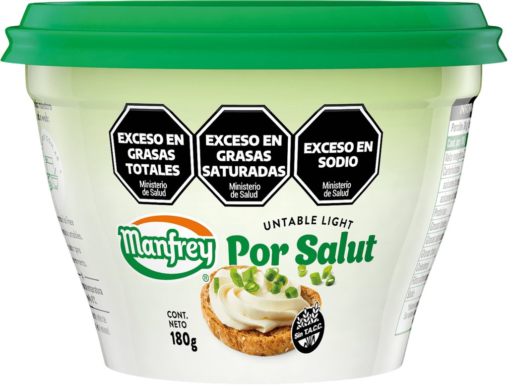 MANFREY QUESO POR SALUT x180g LIGHT