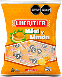 LHERITIER CARAMELOS x600g MIEL-LIM