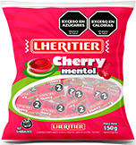 LHERITIER CARAMELOS x150g CHERRY-MENTOL