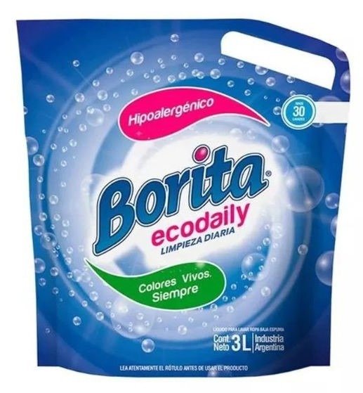 BORITA JABON LIQ x3L DP ECODAILY