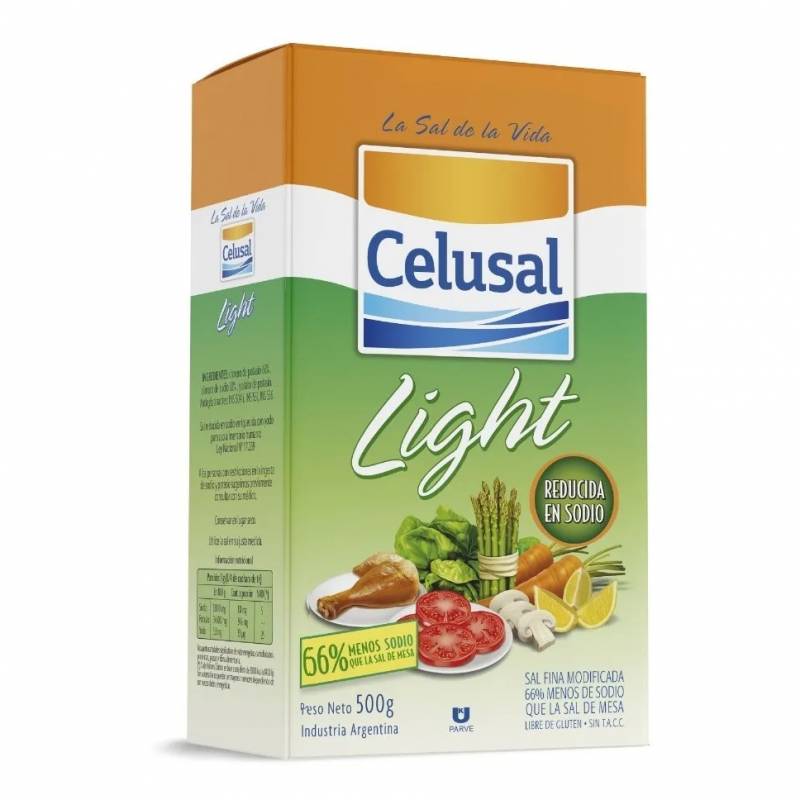 CELUSAL SAL FINA LIGHT x500g ESTUCHE