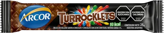 ARCOR TURROCKLETS 25g