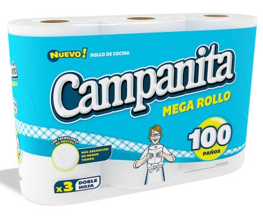 CAMPANITA ROLLO COCINA 3x100m