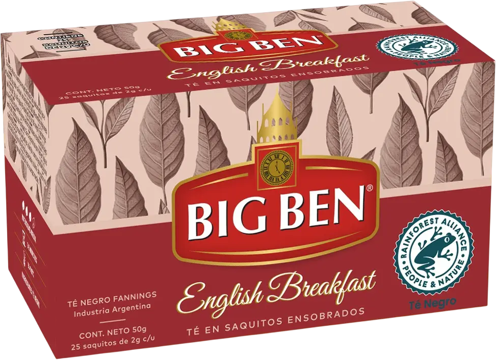 BIG BEN TE SAQUITO x25u ENGLISH BR
