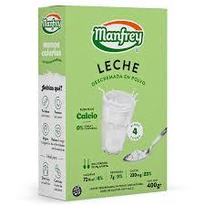MANFREY LECHE POLVO x400g DESCREMADA