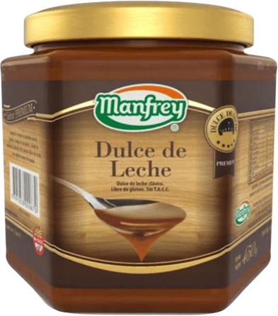 MANFREY DULCE DE LECHE x425g