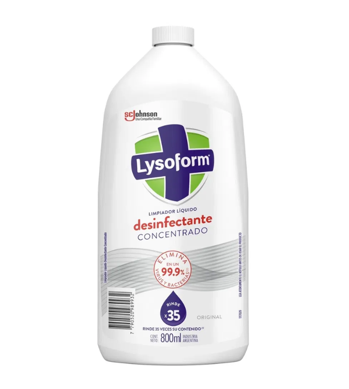 LYSOFORM LIMP LIQ x800cc ORIGINAL