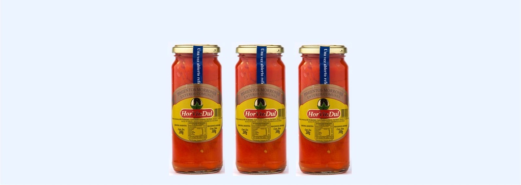 HORVINDUL MORRONES x220g ENTEROS