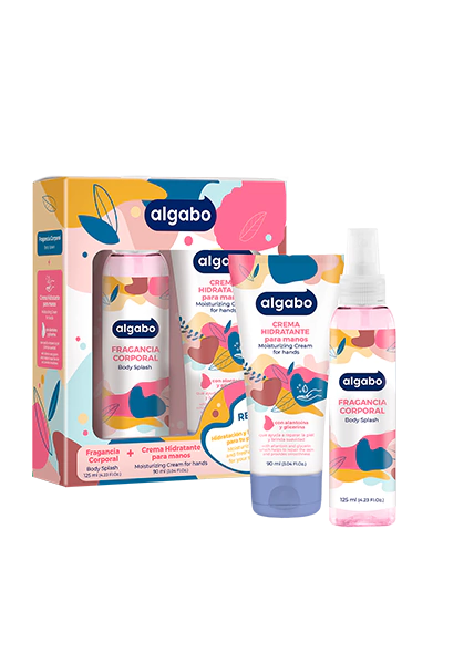 ALGABO SET CREMA P/MANOS + BODY SPLASH