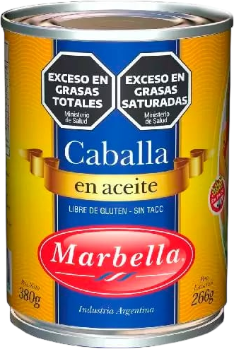 MARBELLA CABALLA x380g ACEITE