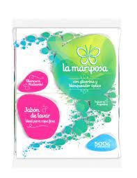 MARIPOSA JABON PAN BLANCO 2x250g