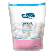 ALGABO POMPONES ALGODON x50u