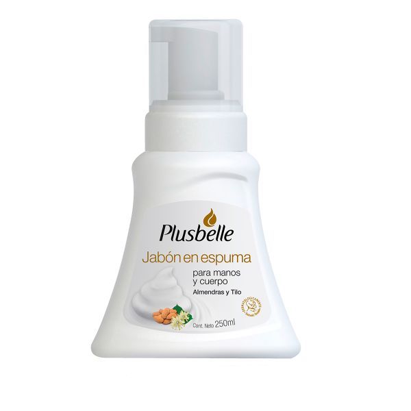 PLUSBELLE JAB ESPUMA x250ml BOT ALM