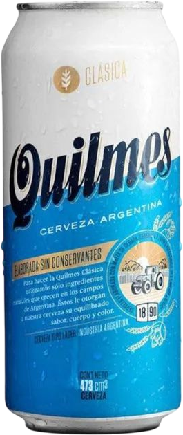 QUILMES CERVEZA x473ml LATA