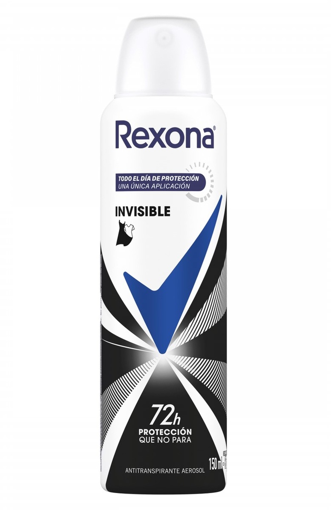 REXONA W DEO AERO x150ml INVISIBLE