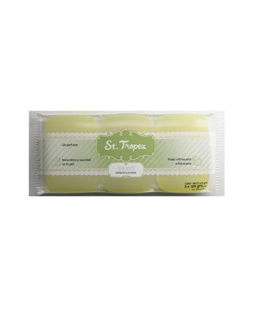 SAINT TROPEZ JABON TOC 3x90g GLIC TRICOLOR