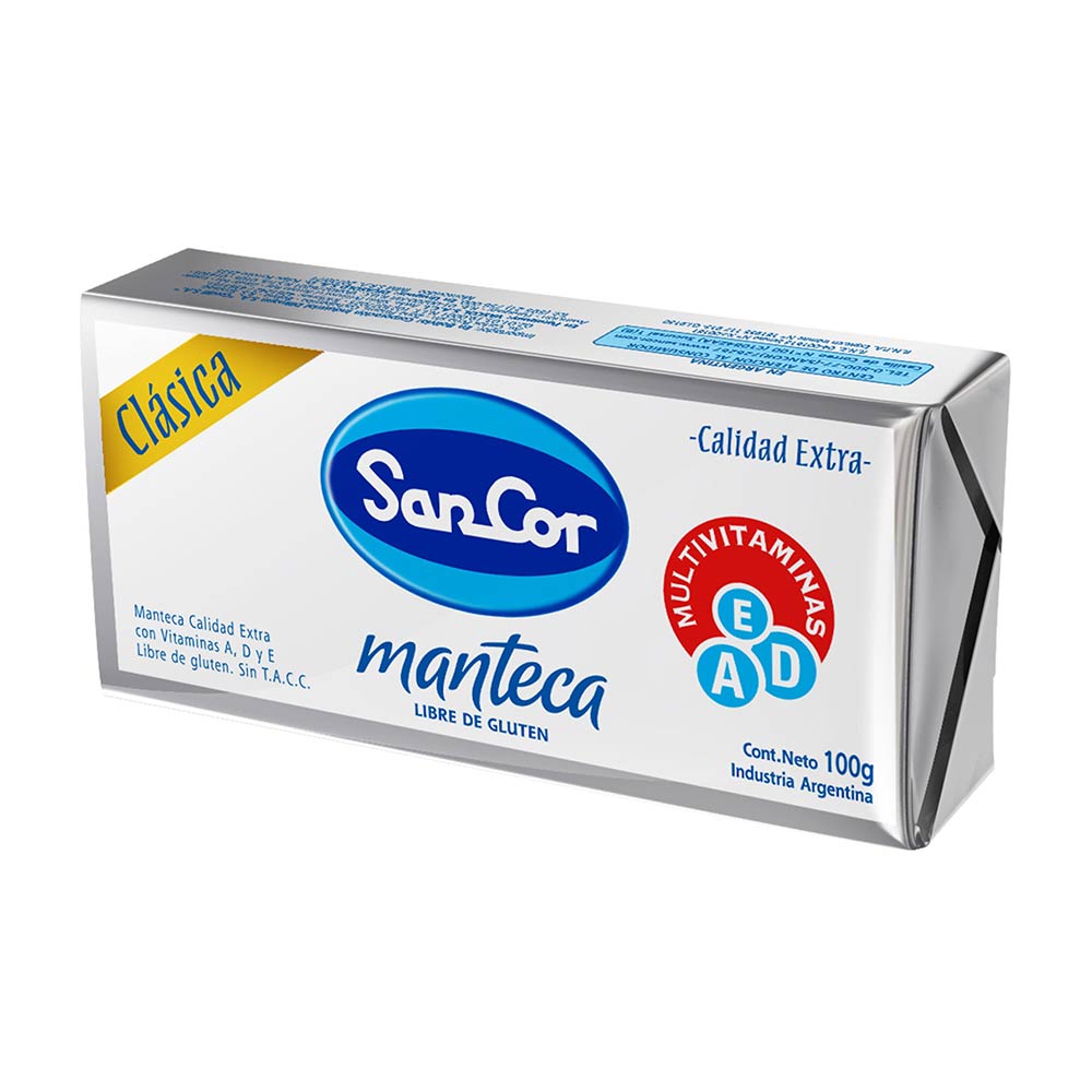 SANCOR MANTECA x100g CLASICA