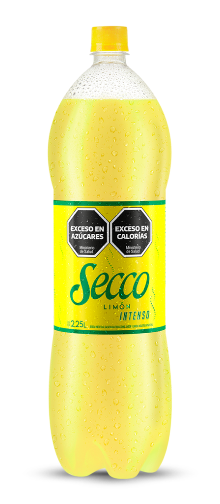 SECCO GASEOSA x2.25L LIMON INTENSO