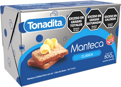 TONADITA MANTECA x500g