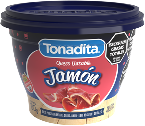 TONADITA QUESO UNT x190g JAMON