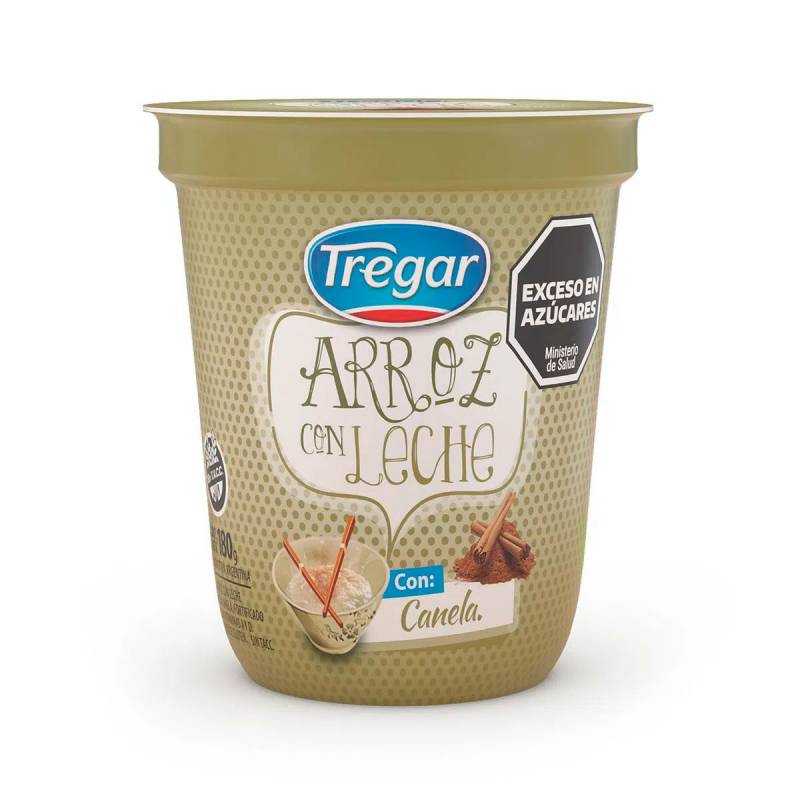 TREGAR ARROZ C/LECHE x180g CANELA