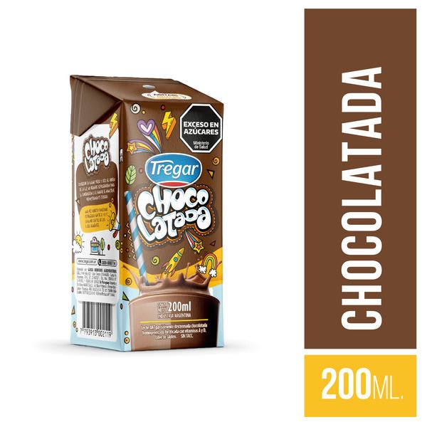 TREGAR LECHE CHOCOLATADA x200ml