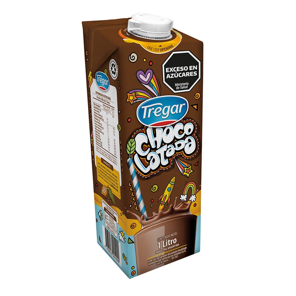 TREGAR LECHE CHOCOLATADA x1L