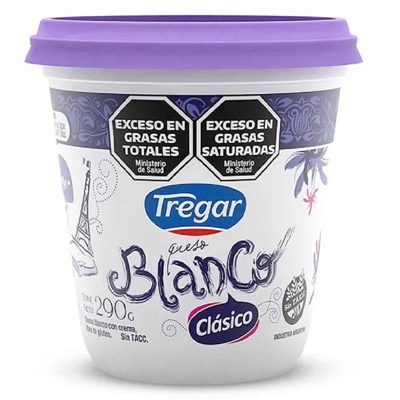TREGAR QUESO BLANCO x290g CLASICO