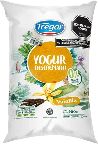 TREGAR YOGUR DESC x900g VAINILLA