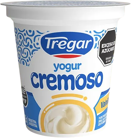 TREGAR YOGUR CREM x125g VAINILLA