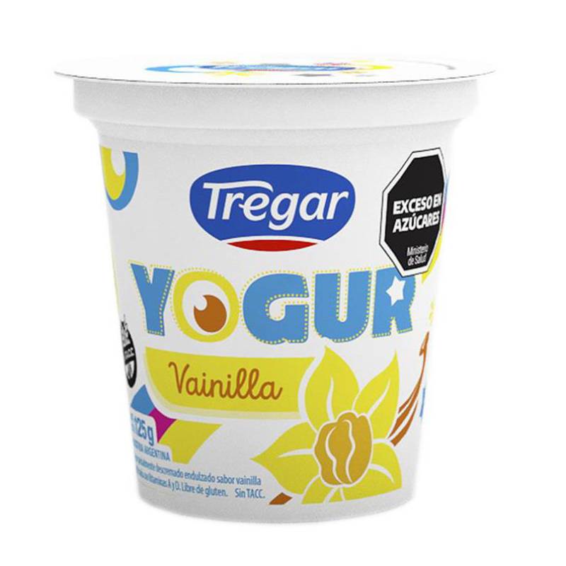 TREGAR YOGUR CREM x125g VAINILLA
