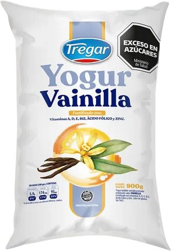 TREGAR YOGUR BEBIBLE x1L VAINILLA