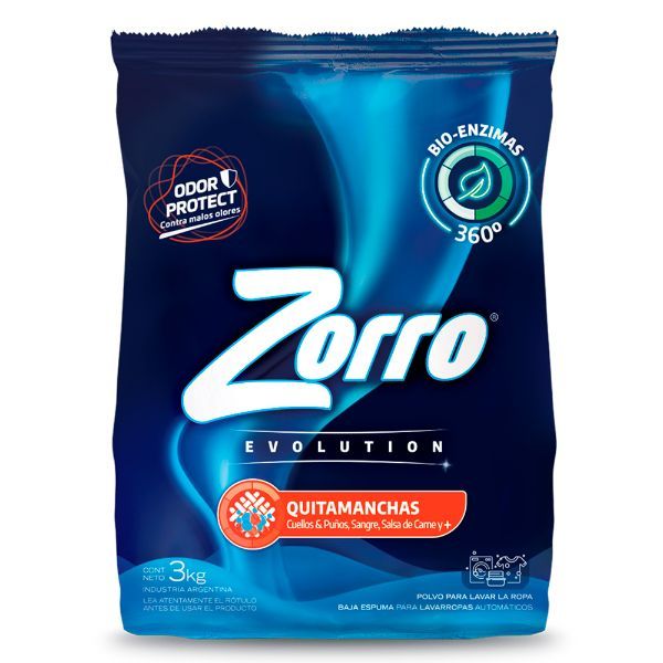 ZORRO JAB POLVO x3KG EVOL QUITAM